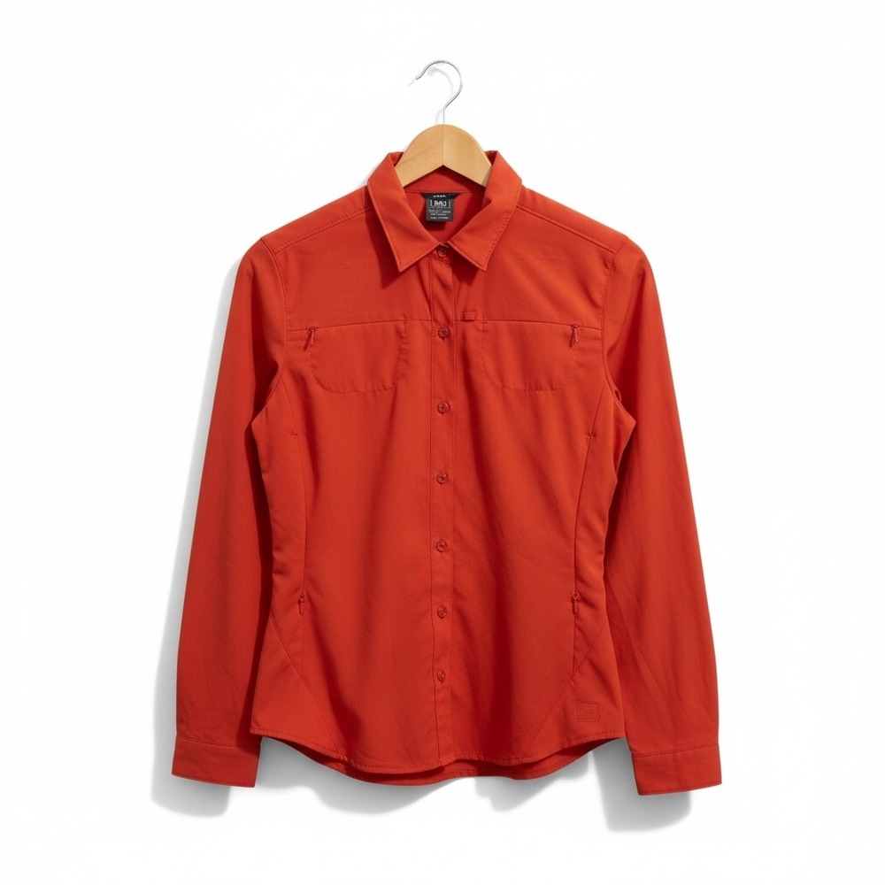 REI Co-op Sahara Shirt Orange Excellent XSmall Women